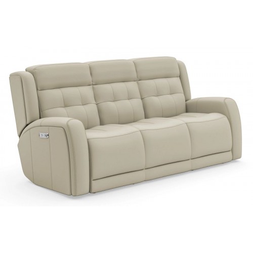 Grant Power Reclining Sofa with Power Headrests